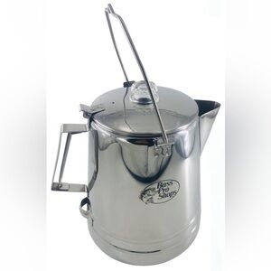 Bass Pro Shop Stainless Steel Stovetop Coffee Percolator 12 cup.